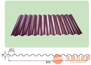 yx18 63.5 825波纹板
